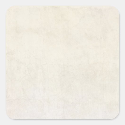 papier Antiek Ivory Parchment Background Vierkante Sticker (Voorkant)