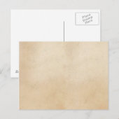 papier Antiek Sjabloon voor perkament blanco Briefkaart (Voorkant / Achterkant)