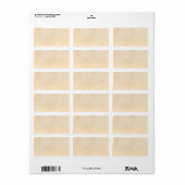 papier Antiek Sjabloon voor perkament blanco Etiket (Full Sheet)