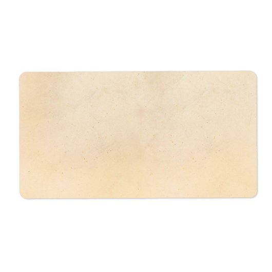 papier Antiek Sjabloon voor perkament blanco Etiket (Voorkant)