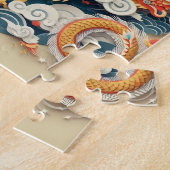 Papier Art Jaar van Dragon Legpuzzel (Zijkant)
