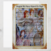 Papier Bladmuziek Art-Angels hebben we gehoord op  (Voorkant / Achterkant)