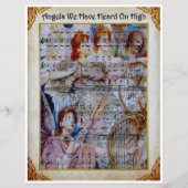 Papier Bladmuziek Art-Angels hebben we gehoord op (Voorkant)