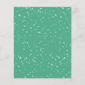 PAPIER | Blauwgroen brochure voor de Open House-fe (Achterkant)