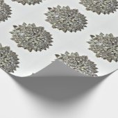 Papier Bling Rockabilly Starburst  Broche (Hoek)