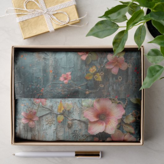 Papier Bloemen Gemengde Media (Geschenk)