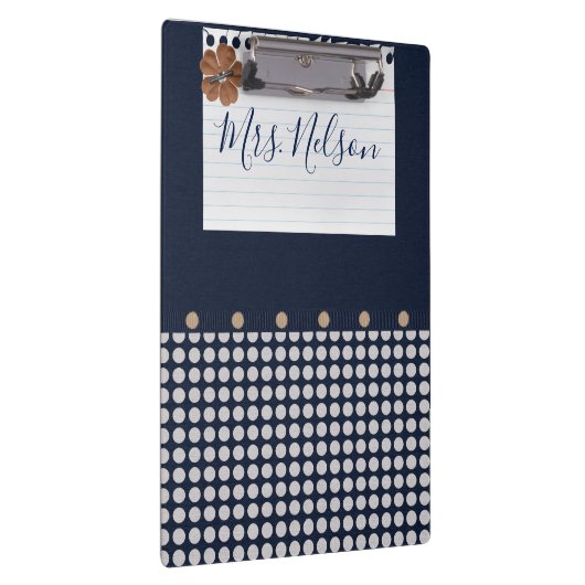 Papier bloemenKlembord Klembord (Rechts)