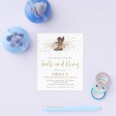 PAPIER | Boots Bling Cowgirl Bachelorette Disco Flyer (Enkel)