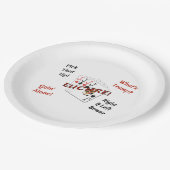 Papier Bord 9 inch - Euchre! (Gekanteld)