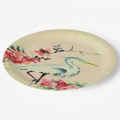 Papier bord Aziatische kraanbloem ivoorroze (Gekanteld)