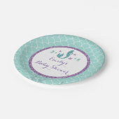 Papier bord baby shower (Gekanteld)