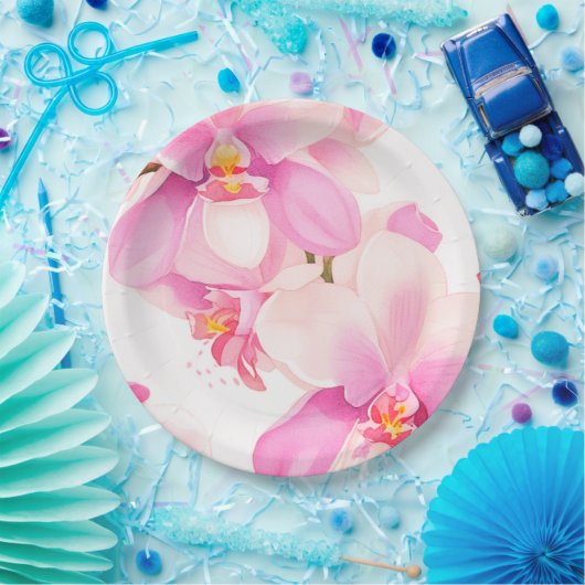 Papier Bord bloemen bruiloft/douche (Feest)