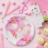 Papier Bord bloemen bruiloft/douche (Feest)