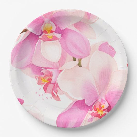 Papier Bord bloemen bruiloft/douche (Voorkant)