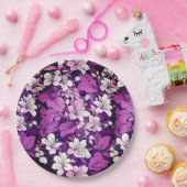 Papier Bord bloemen bruiloft/douche (Feest)