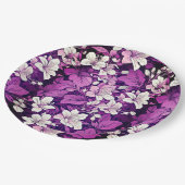 Papier Bord bloemen bruiloft/douche (Gekanteld)