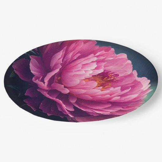 Papier Bord bloemen bruiloft/douche (Gekanteld)