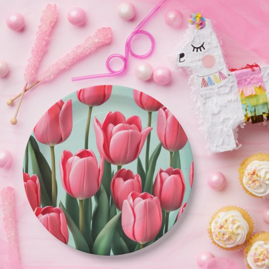 Papier Bord bloemen bruiloft/douche (Feest)