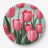 Papier Bord bloemen bruiloft/douche (Voorkant)