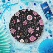 Papier Bord bloemen bruiloft/douche (Feest)