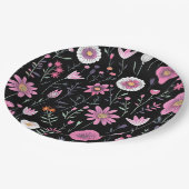 Papier Bord bloemen bruiloft/douche (Gekanteld)