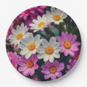 Papier Bord bloemen bruiloft/douche (Voorkant)