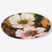 Papier Bord bloemen bruiloft/douche (Gekanteld)