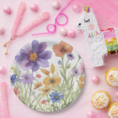 Papier Bord bloemen bruiloft/douche (Feest)