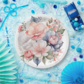 Papier Bord bloemen bruiloft/douche (Feest)