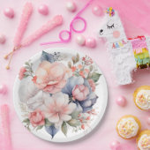 Papier Bord bloemen bruiloft/douche (Feest)