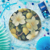 Papier Bord bloemen bruiloft/douche (Feest)