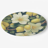 Papier Bord bloemen bruiloft/douche (Gekanteld)