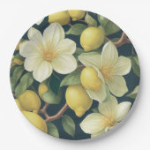 Papier Bord bloemen bruiloft/douche (Voorkant)