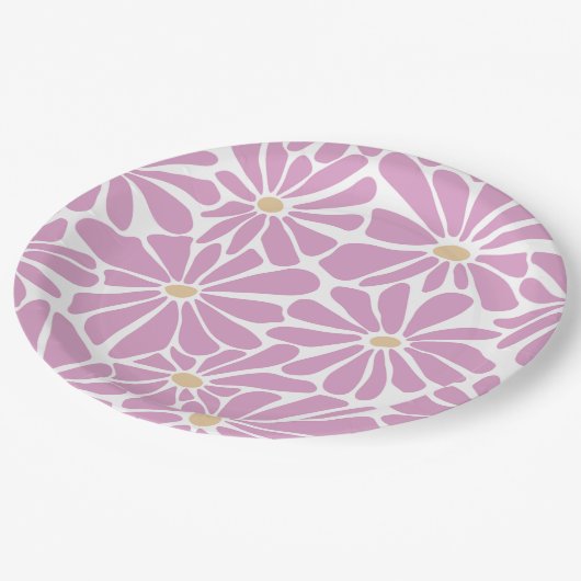 Papier Bord bloemen bruiloft/douche (Gekanteld)