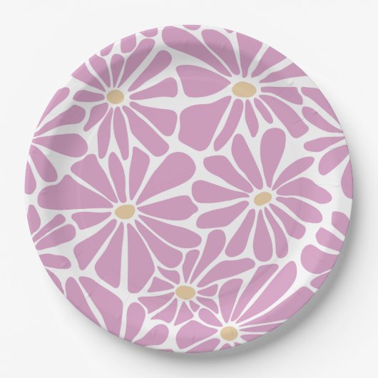 Papier Bord bloemen bruiloft/douche (Voorkant)