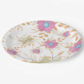 Papier Bord bloemen bruiloft/douche (Gekanteld)