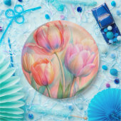 Papier Bord bloemen bruiloft/douche (Feest)