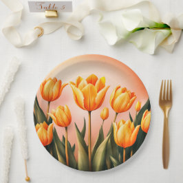 Papier Bord bloemen bruiloft/douche