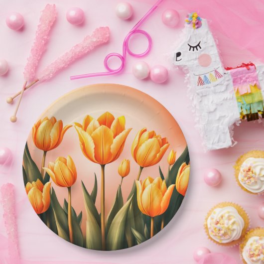 Papier Bord bloemen bruiloft/douche (Feest)