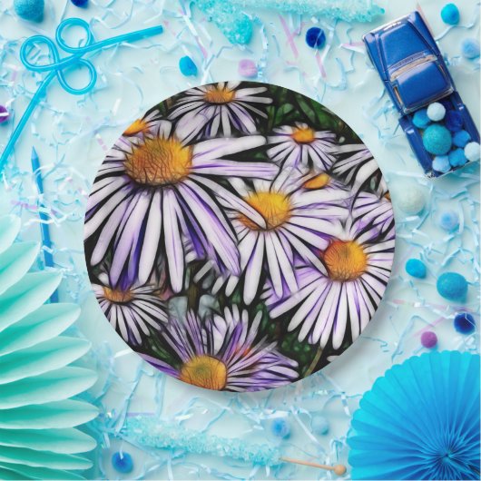 Papier Bord bloemen bruiloft/douche (Feest)