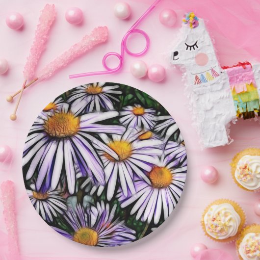 Papier Bord bloemen bruiloft/douche (Feest)