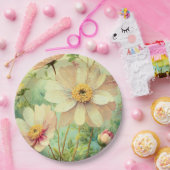 Papier Bord bloemen bruiloft/douche (Feest)