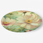 Papier Bord bloemen bruiloft/douche (Gekanteld)