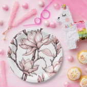 Papier Bord bloemen bruiloft/douche (Feest)