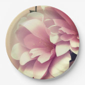 Papier Bord bloemen bruiloft/douche (Voorkant)