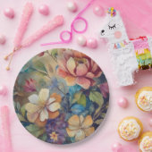 Papier Bord bloemen bruiloft/douche (Feest)