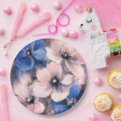 Papier Bord bloemen bruiloft/douche (Feest)