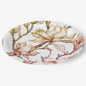 Papier Bord bloemen bruiloft/douche (Gekanteld)