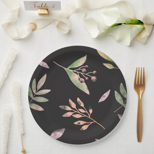 Papier Bord bloemen bruiloft/douche (Huwelijk)