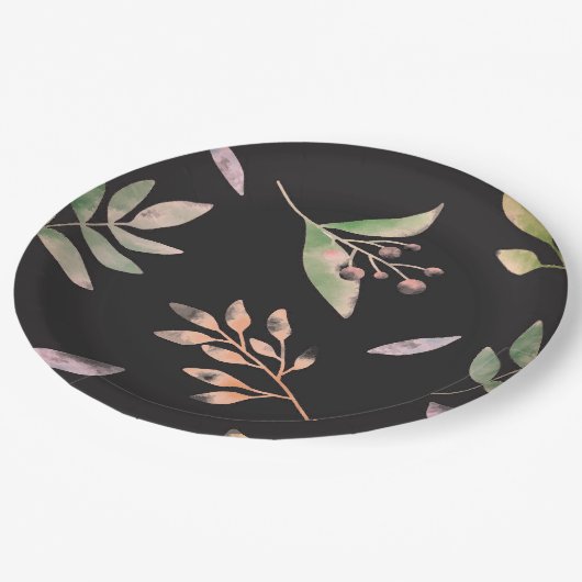 Papier Bord bloemen bruiloft/douche (Gekanteld)